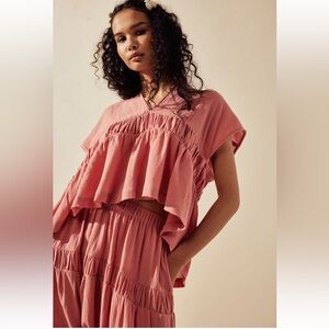 Free People The Go-To Set in Canyon Coral